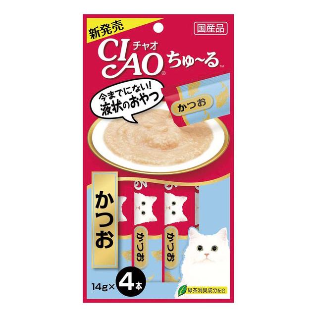 いなば チャオ ちゅ~る かつお 14G×4P