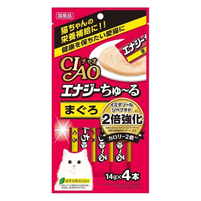 いなば チャオエナジーちゅ~るまぐろ 14g×4本