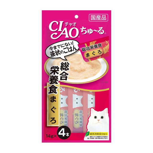 いなば チャオちゅ~る総合栄養食まぐろ 14g×4