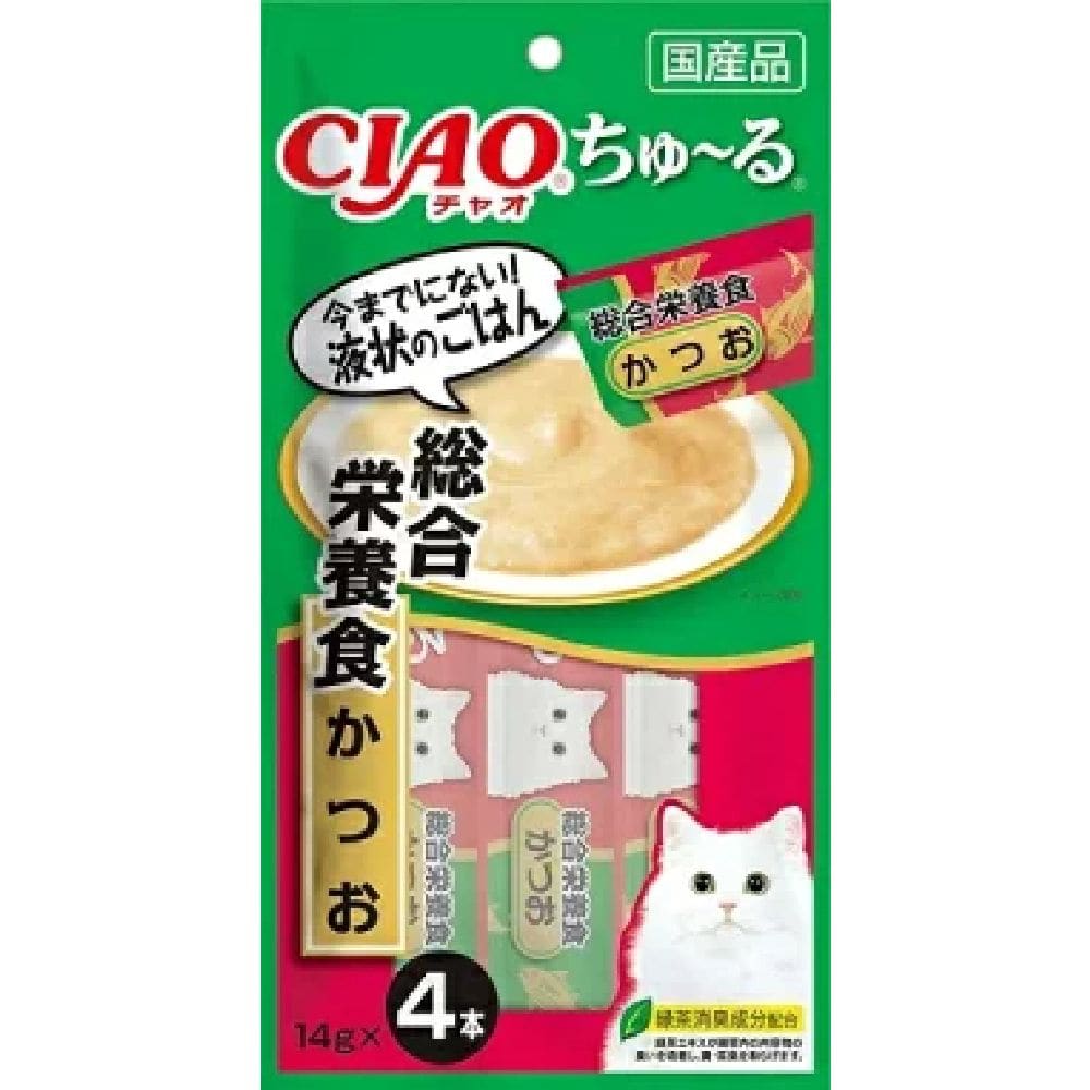 ちゅーる総合栄養食かつお 14g×4P