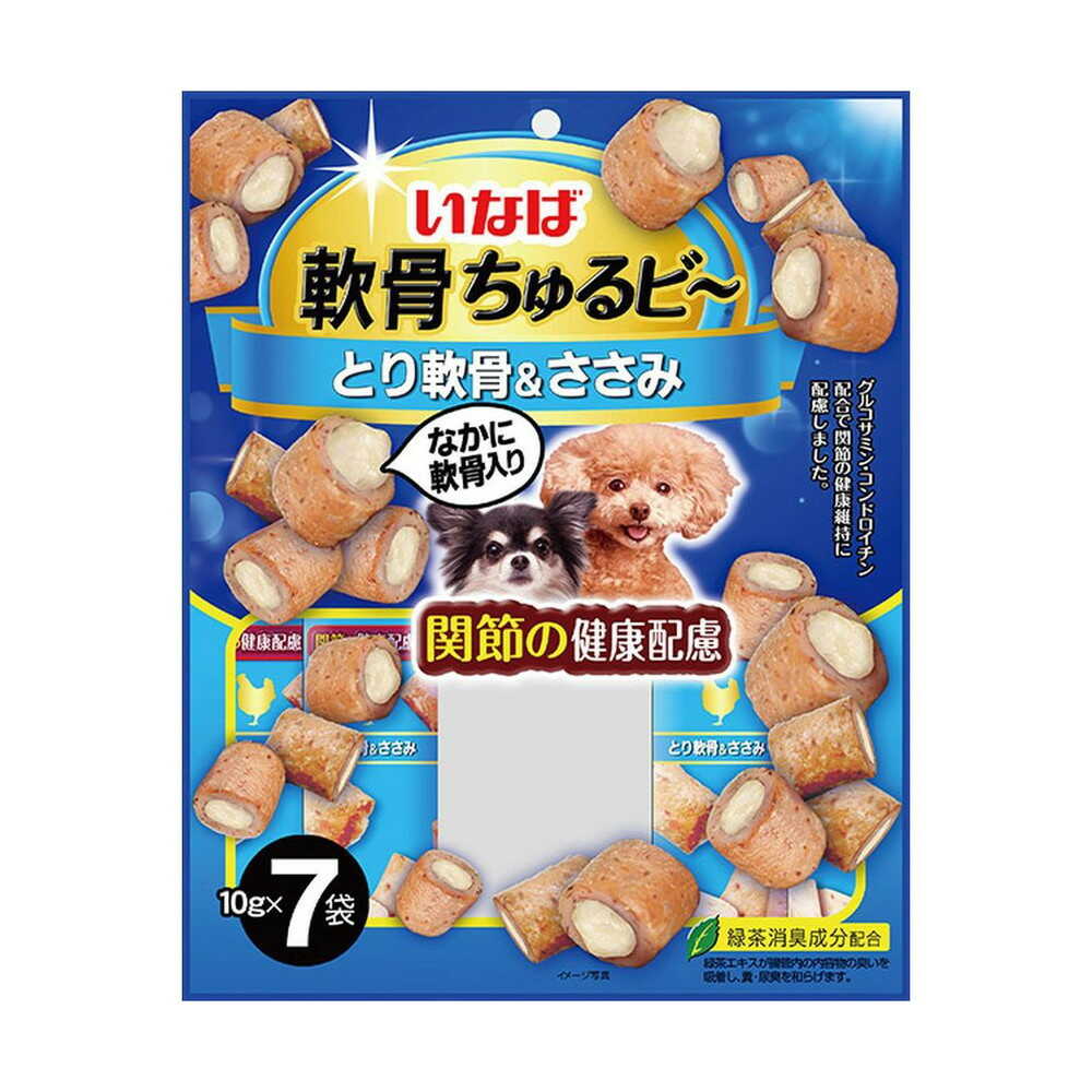 いなば 軟骨ちゅるビー とり軟骨&ささみ 7袋