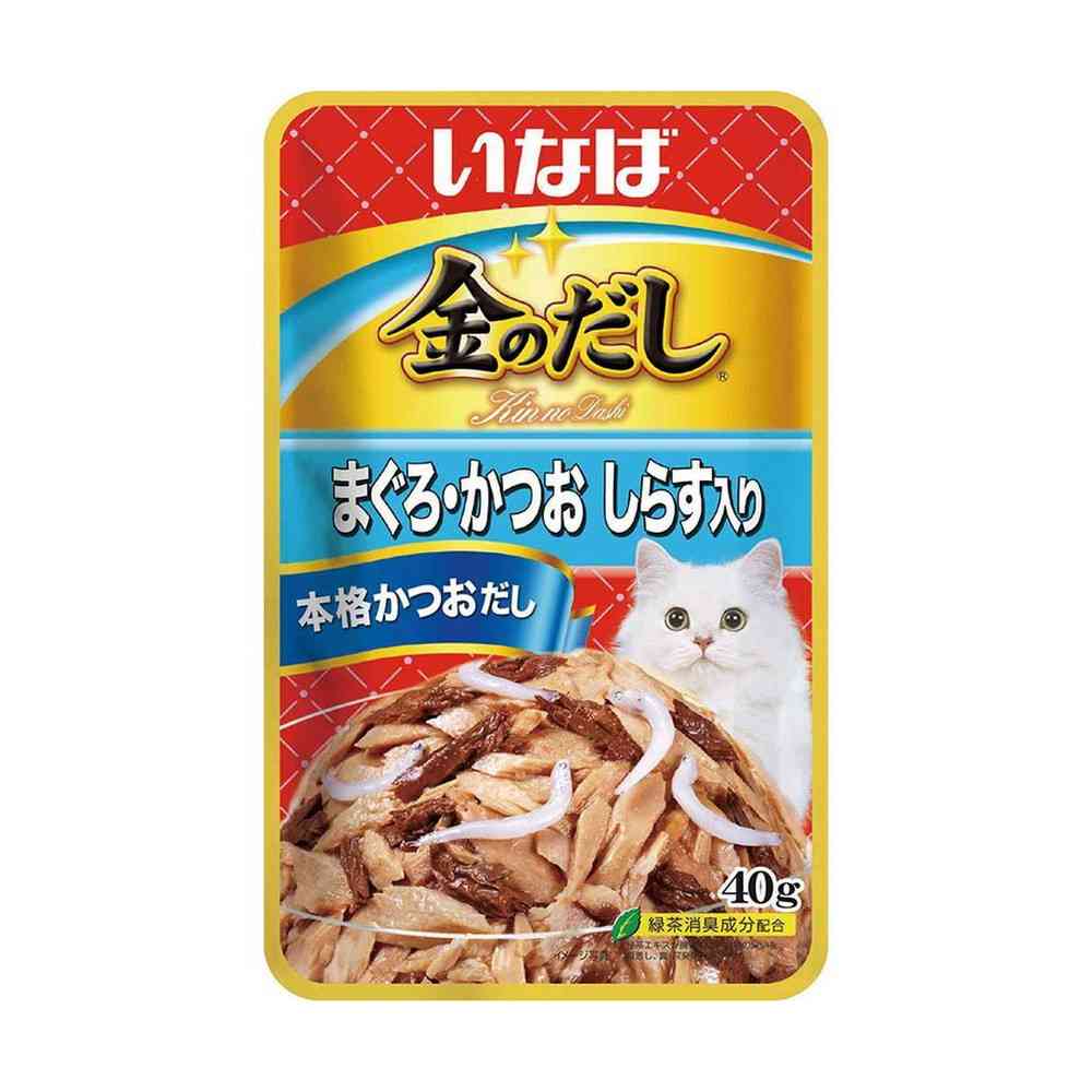 いなば 金のだしパウチ まぐろ・かつお しらす 40g