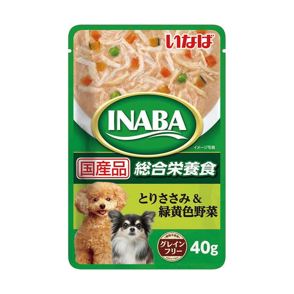 いなば INABA とりささみ&緑黄色野菜 40g