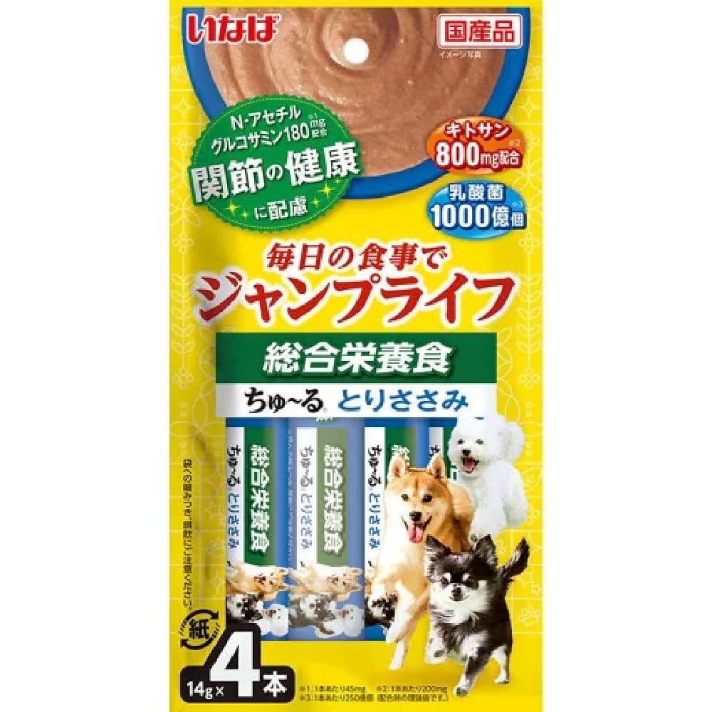 いなばJumpLifeちゅーるとりささみ 14g×4P