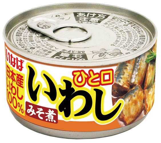 ◆いなば食品 ひと口 いわし味噌煮 115g【24個セット】