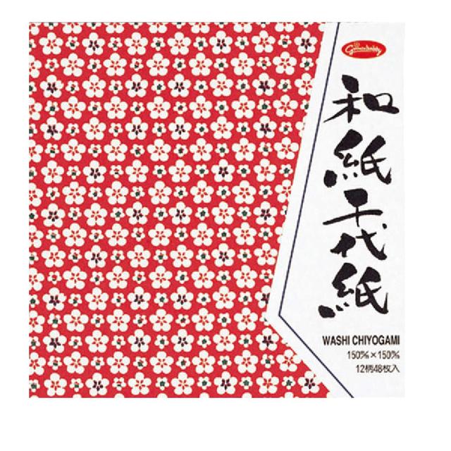 ショウワノート 和紙千代紙 150ミリ 48枚入