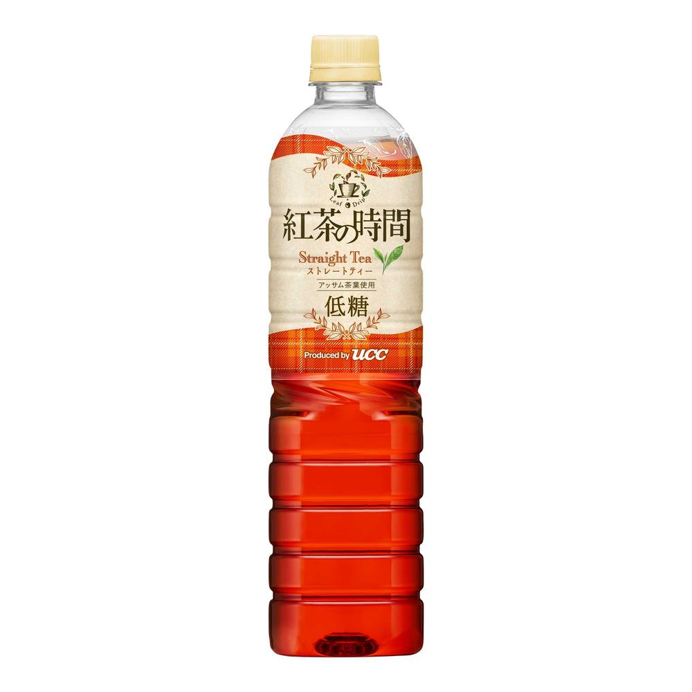 ◆UCC上島珈琲 紅茶の時間 ストレートティー 低糖 PET 900ml【12個セット】