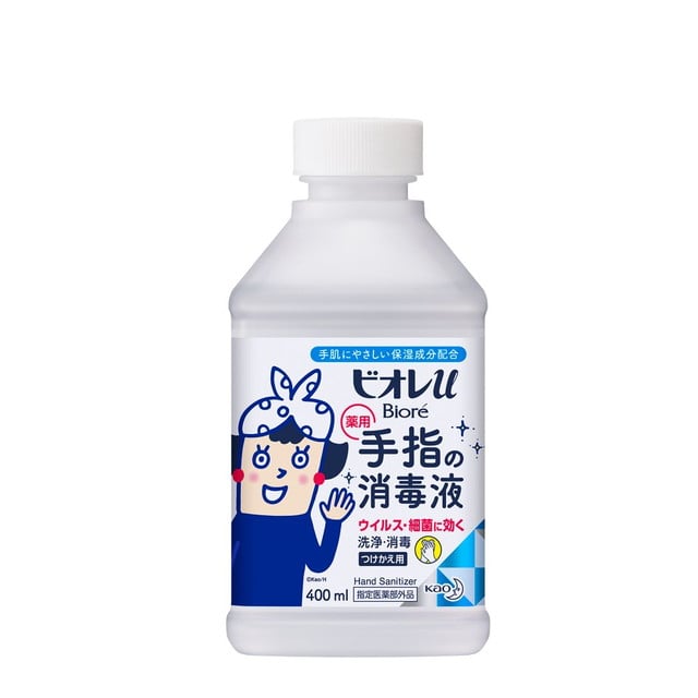 【指定医薬部外品】ビオレu 薬用 手指の消毒 置き型 つけかえ用 400ml ◎連続購入注意