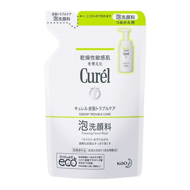 花王 キュレル(cureL)皮脂トラブルケア泡洗顔料 つめかえ用 130ml