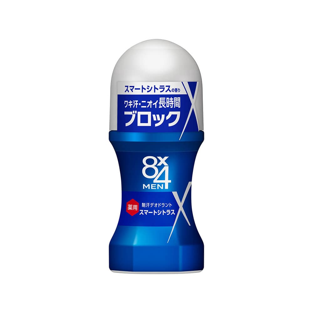 【医薬部外品】花王 8×4 MEN(エイトフォーメン) ロールオン スマートシトラス 60ml