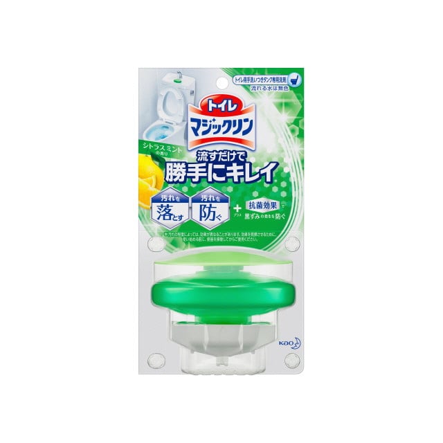 トイレマジックリン 流すだけで勝手にキレイ シトラスミントの香り 本体 80g