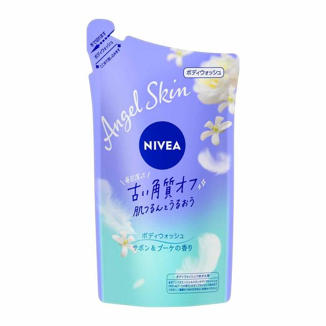 花王 ニベア エンジェルスキン ボディウォッシュ サボン&ブーケの香り 詰め替え 360ml