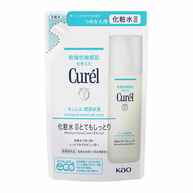 【医薬部外品】花王 キュレル(curel) 化粧水III とてもしっとり 詰め替え用 130ml