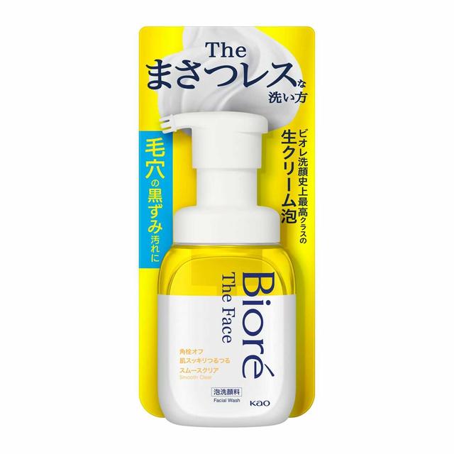 花王 ビオレ ザフェイス 泡洗顔 スムースクリア 本体 200ml