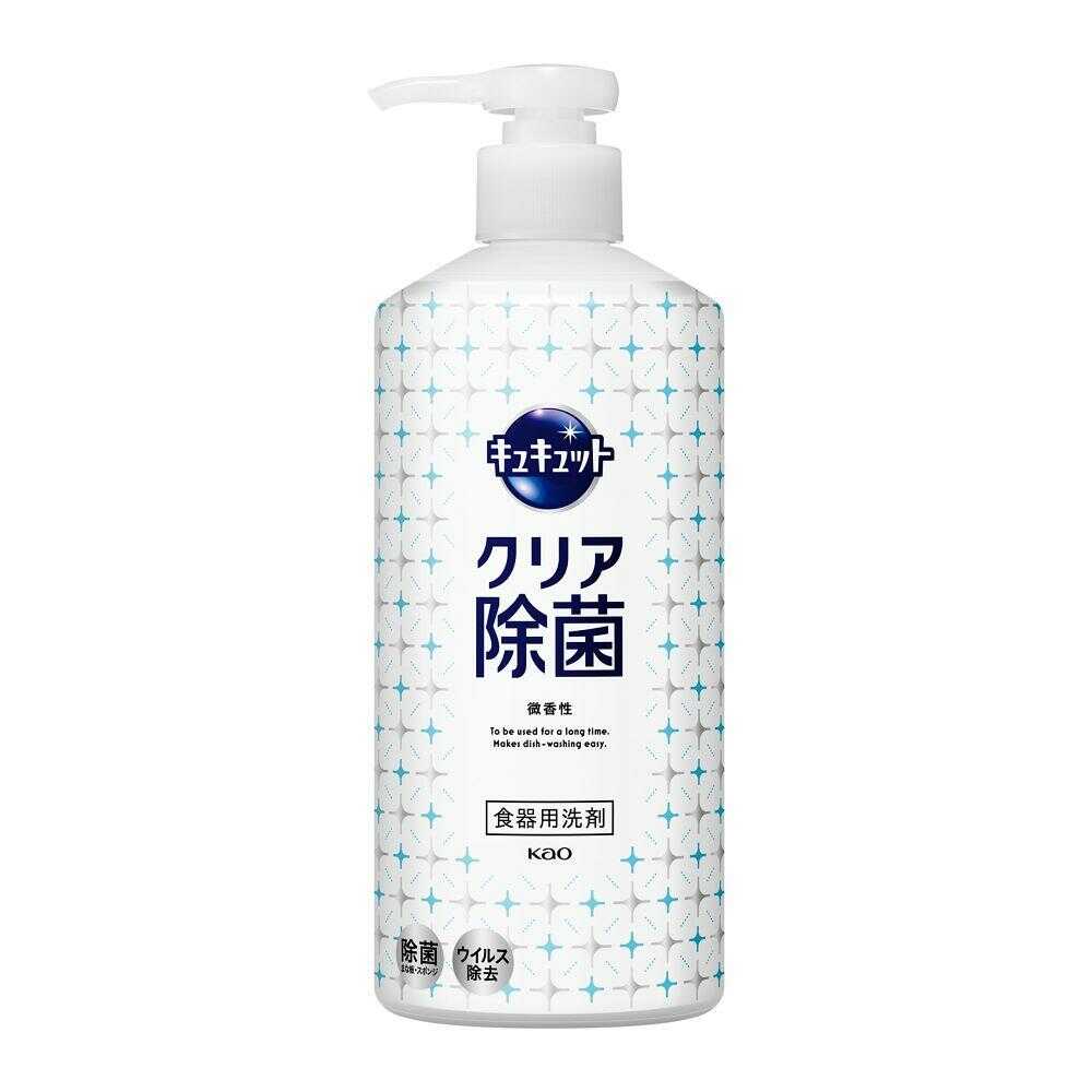 花王 キュキュット クリア除菌 ポンプ 480ml 【12個セット】