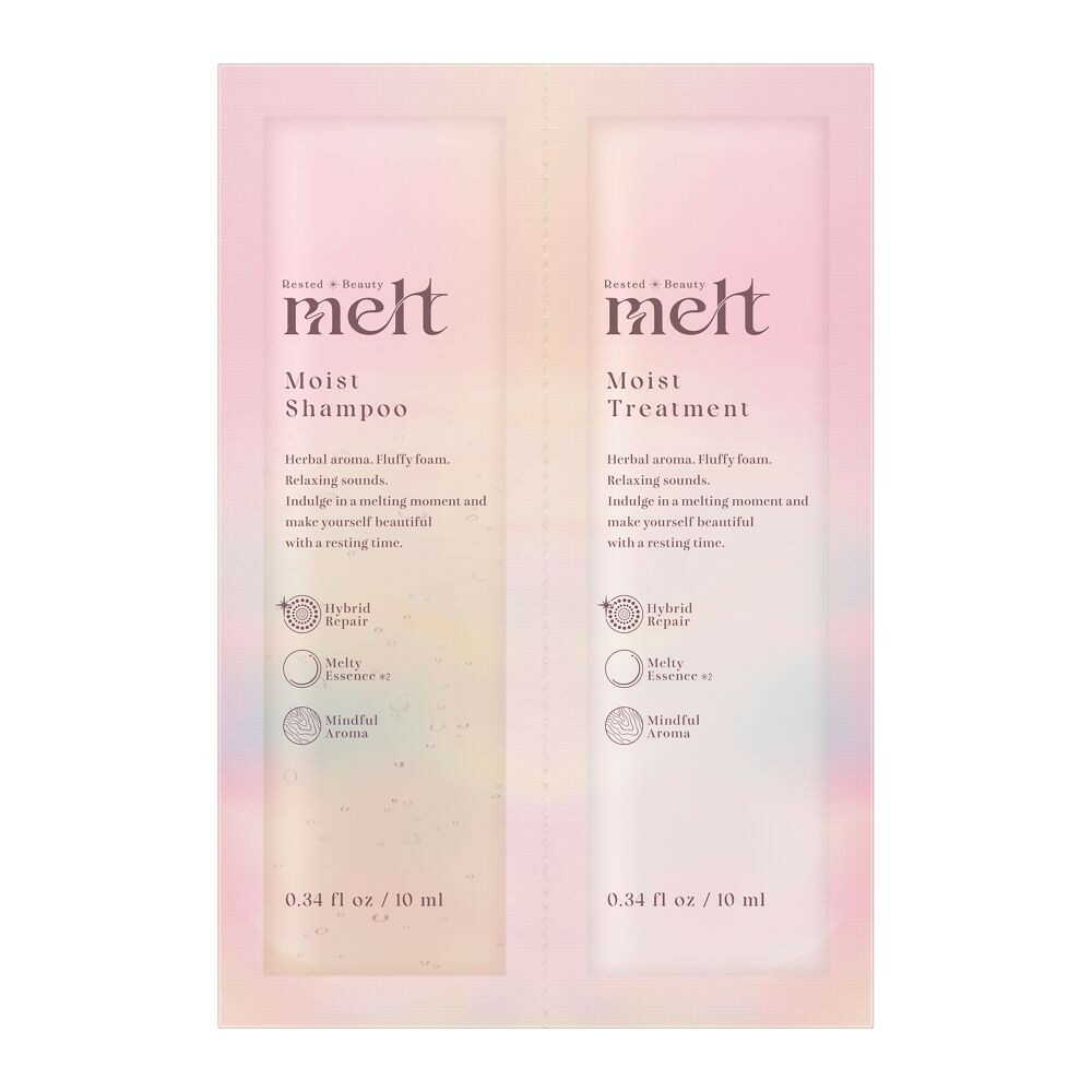 melt メルト モイストシャンプー&トリートメント ピロー 10ml+10ml