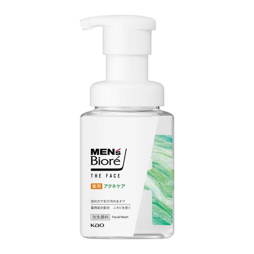 【医薬部外品】メンズビオレ ザフェイス 薬用アクネケア 本体 200ml