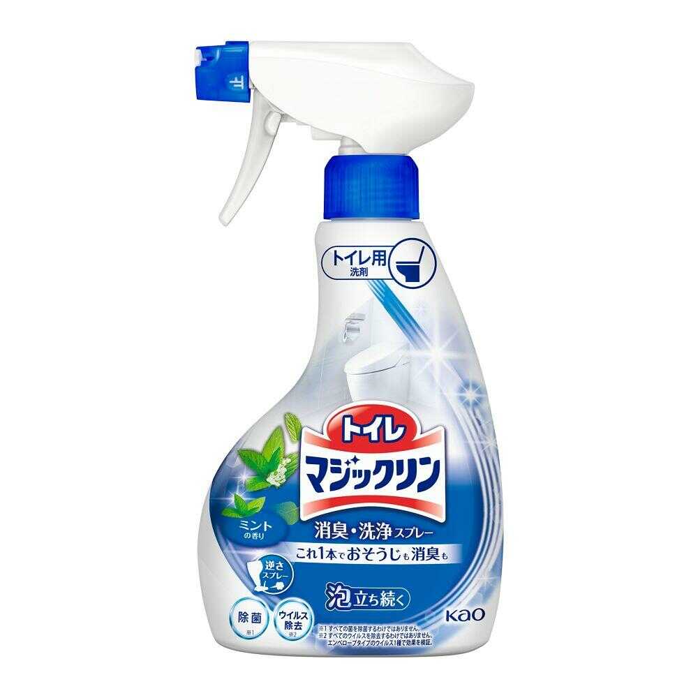 花王 トイレマジックリン消臭洗浄スプレーミント 本体 350ml   【12個セット】