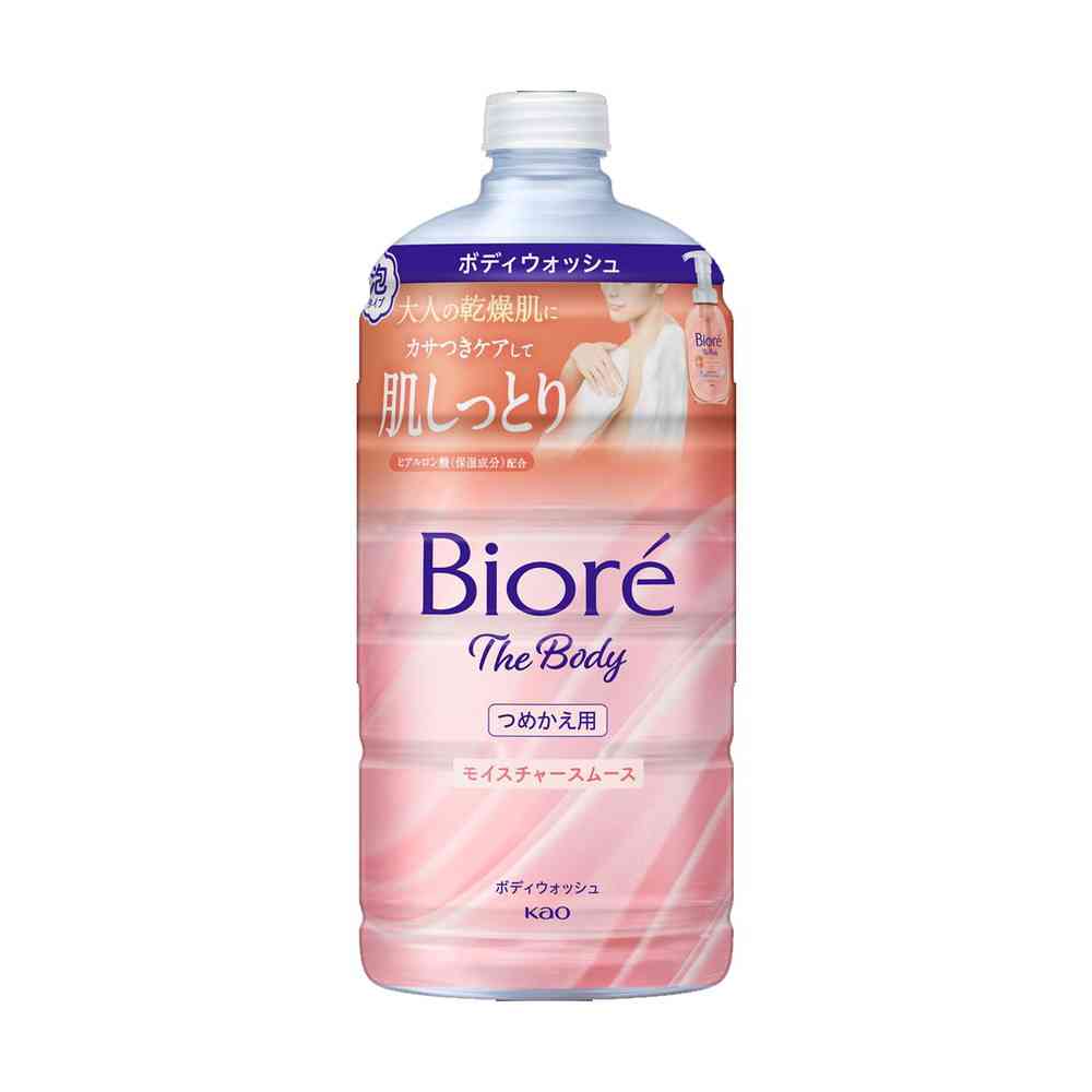 花王 ビオレ ザ ボディ 泡タイプ モイスチャースムース つめかえ用 740ml 【10個セット】
