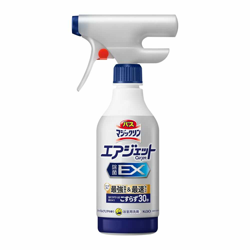 花王 バスマジックリン エアジェット 除菌EX ハーバルクリアの香り 本体 390ml   【2個セット】