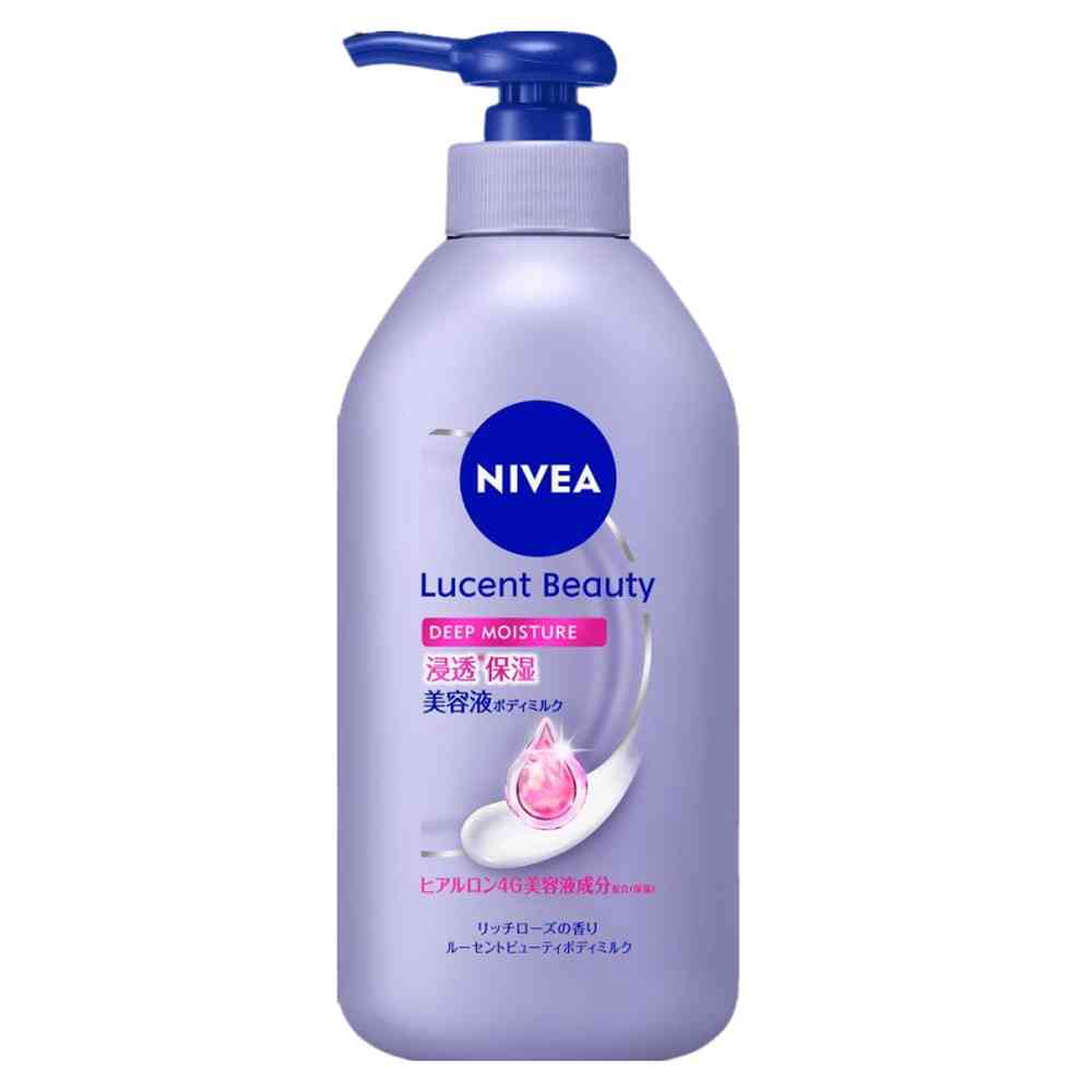 花王 ニベア ルーセントビューティ ディープモイスチャー 浸透保湿美容液ボディミルク 350g