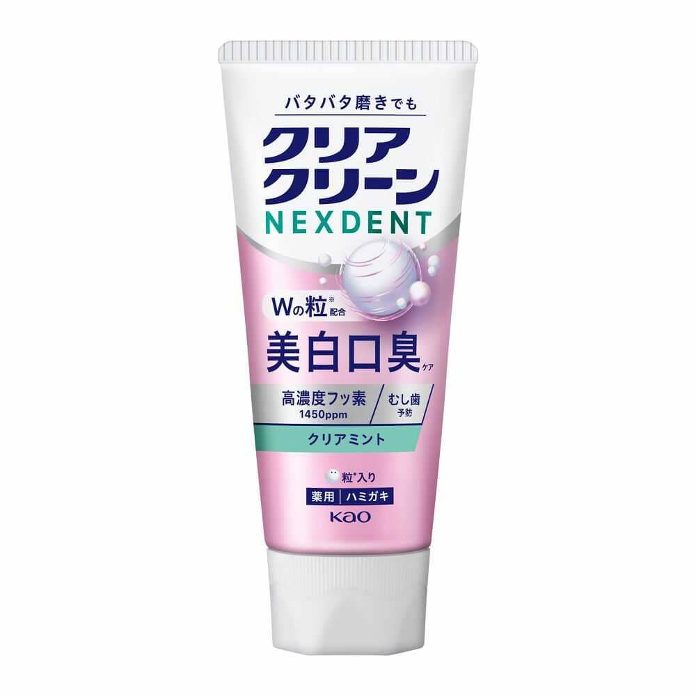 【医薬部外品】花王 クリアクリーン NEXDENT 美白口臭ケア クリアミント 110g