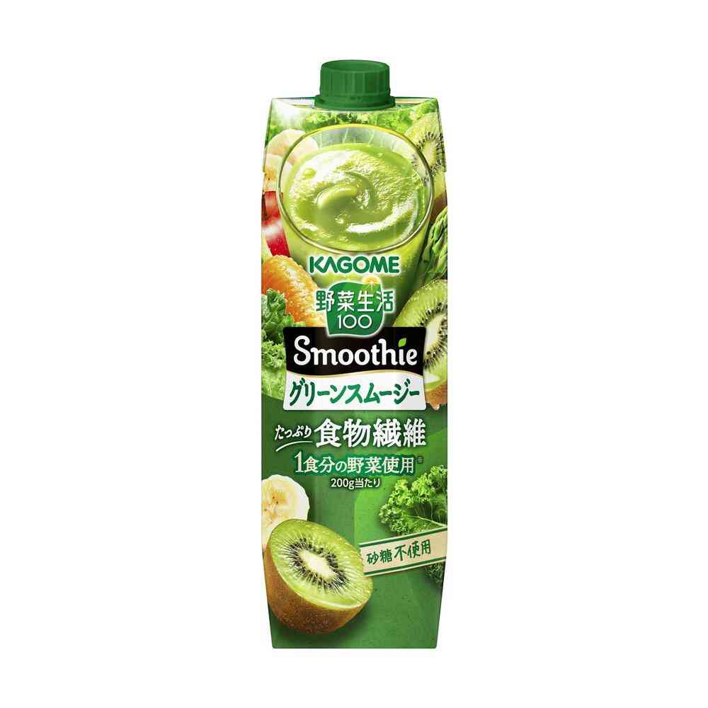 ◆カゴメ 野菜生活100 Smoothie グリーンスムージー 1000g   【12個セット】