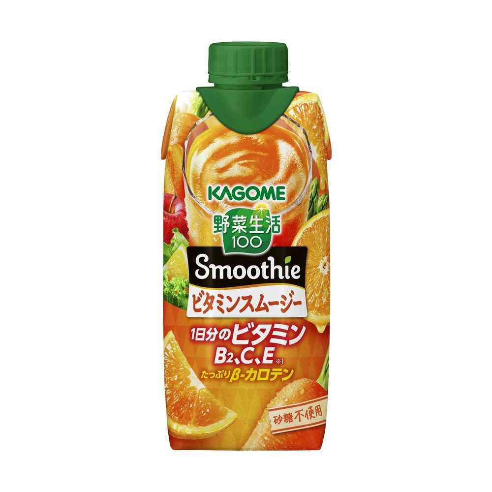 ◆カゴメ 野菜生活100 Smoothie ビタミンスムージー 330ml   【24個セット】