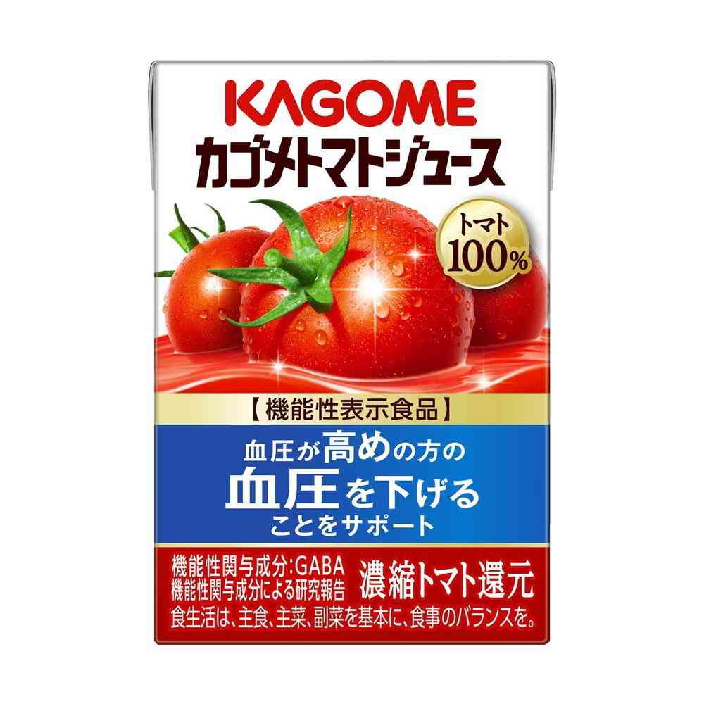 ◆カゴメ トマトジュース 食塩 無添加 100ml   【30個セット】