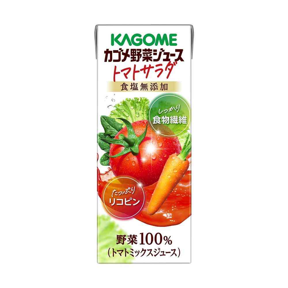 ◆カゴメ 野菜ジュース トマトサラダ 200ml   【24個セット】