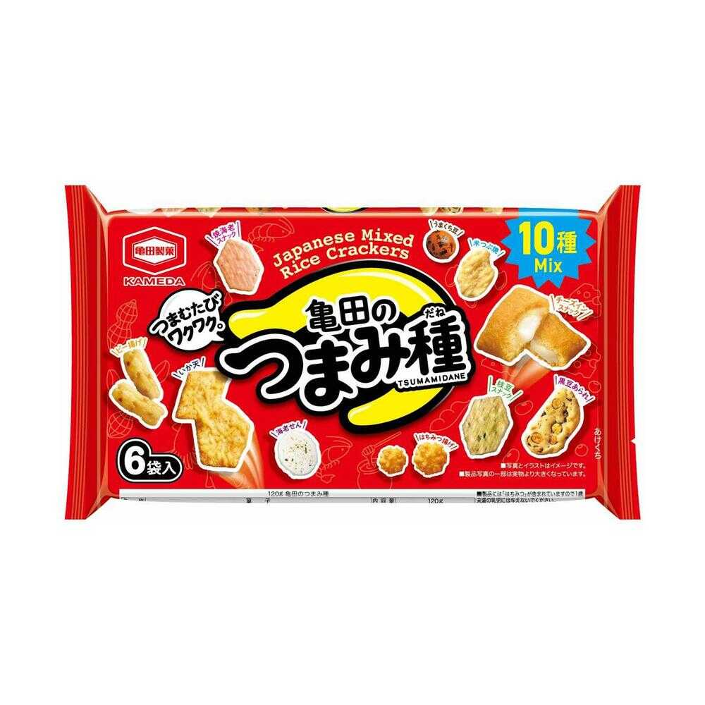 ◆亀田製菓 亀田のつまみ種 120g   【12個セット】