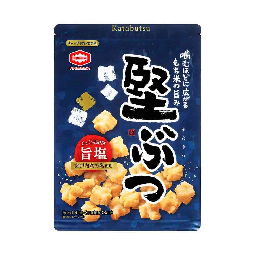 ◆亀田製菓 堅ぶつ 旨塩 160g   【6個セット】