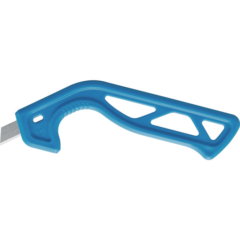 貝印刃物 異物混入対策スリットナイフ(ブルー)100本入 メーカー直送 ▼返品・キャンセル不可【他商品との同時購入不可】