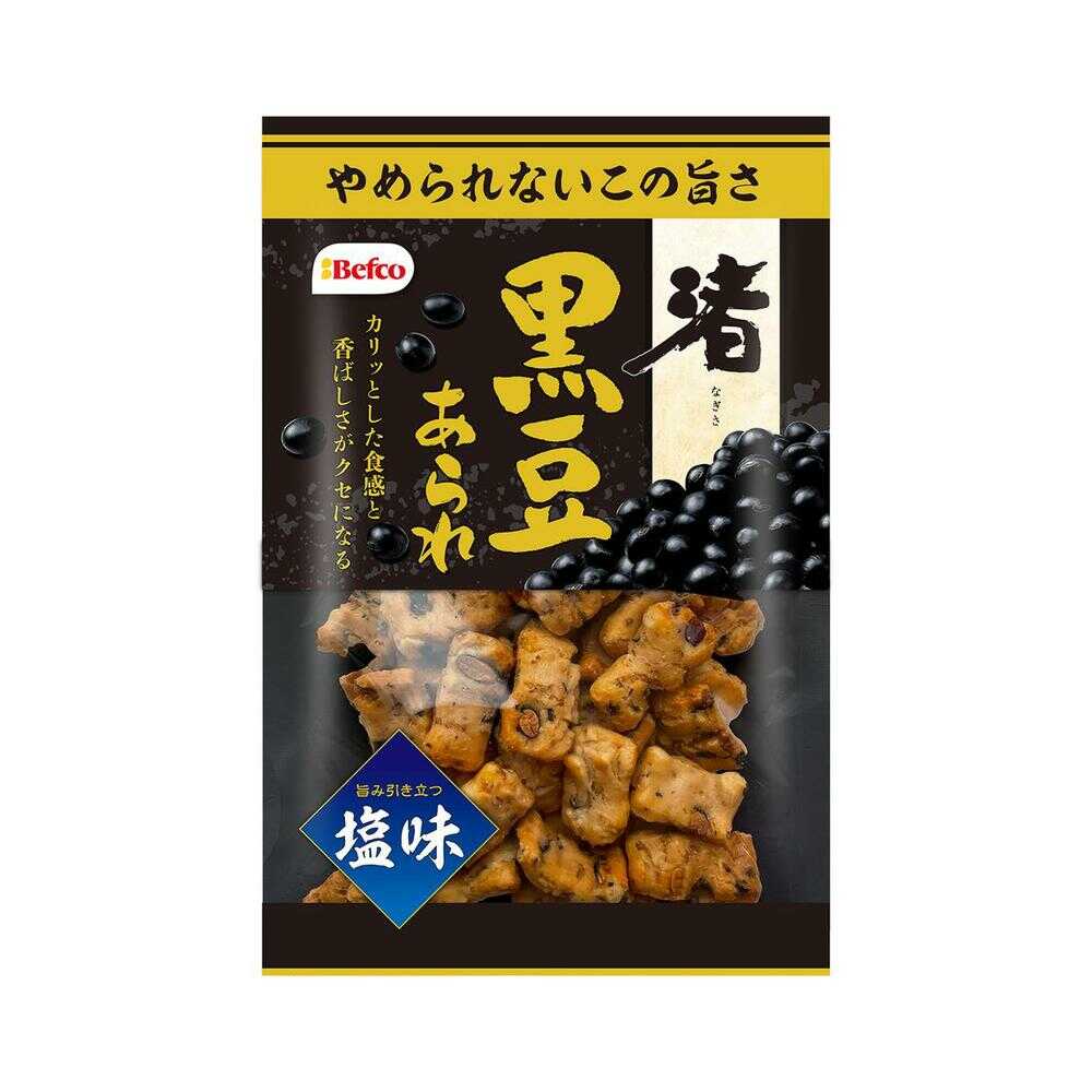 ◆栗山米菓 黒豆渚あられ 85g   【12個セット】