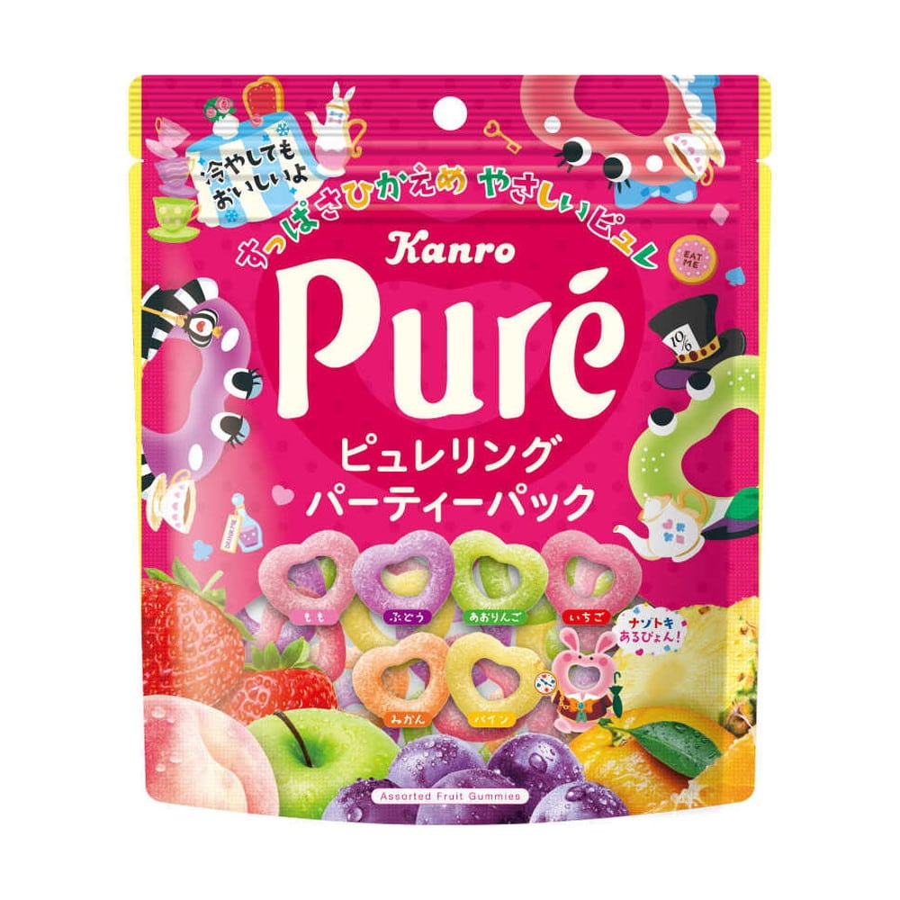 ◆カンロ ピュレリングパーティーパック 156g【4個セット】