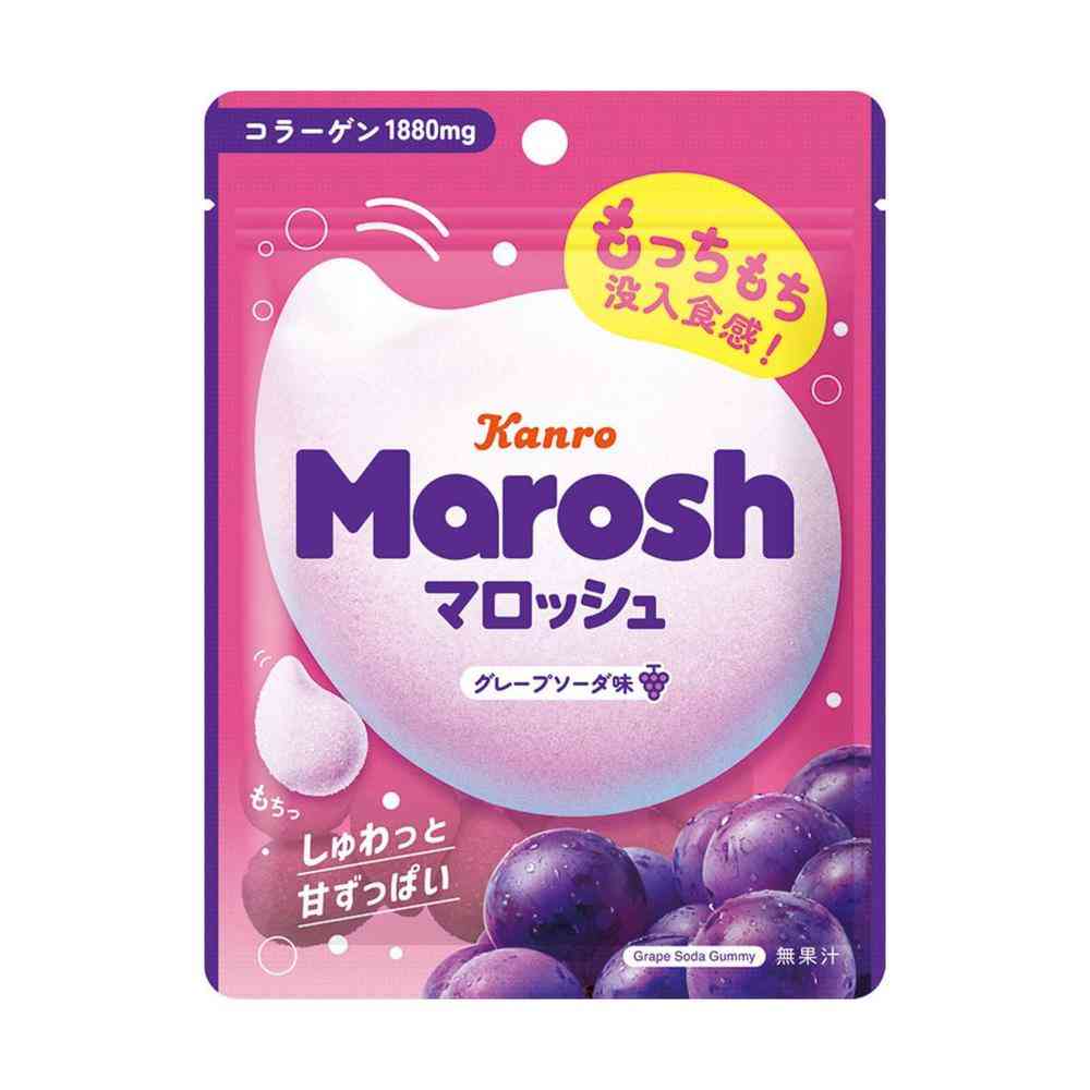 ◆カンロ マロッシュ グレープソーダ味 50g   【6個セット】