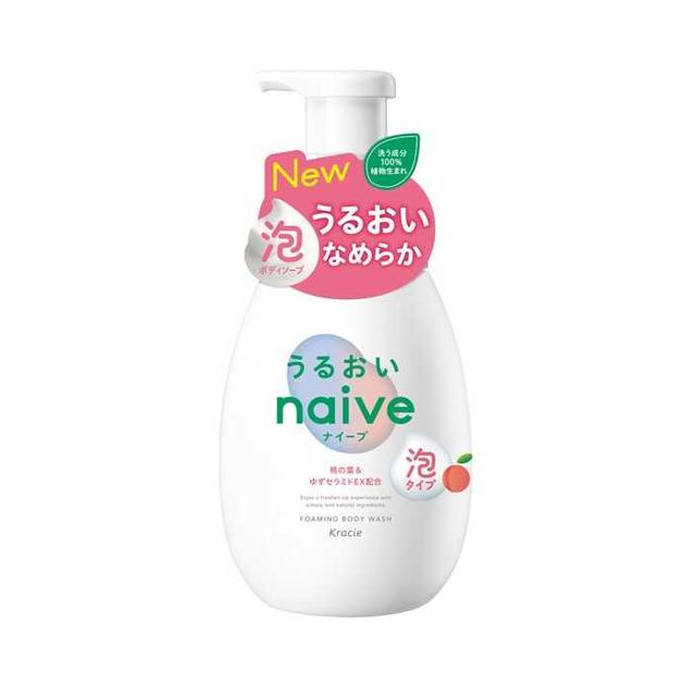 ナイーブ泡ボディソープ(うるおい)ポンプ 600ml