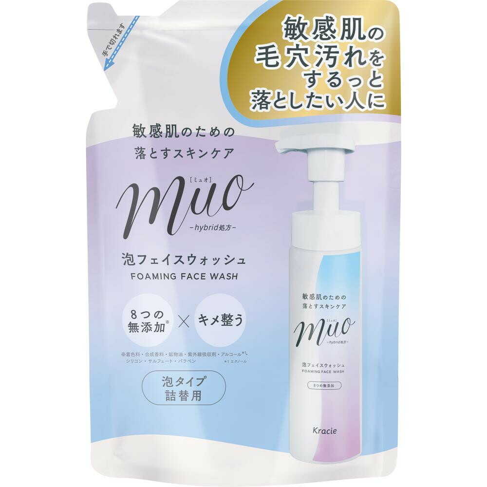 クラシエホームプロダクツ muo(ミュオ) 泡の洗顔料 詰替用 180ml