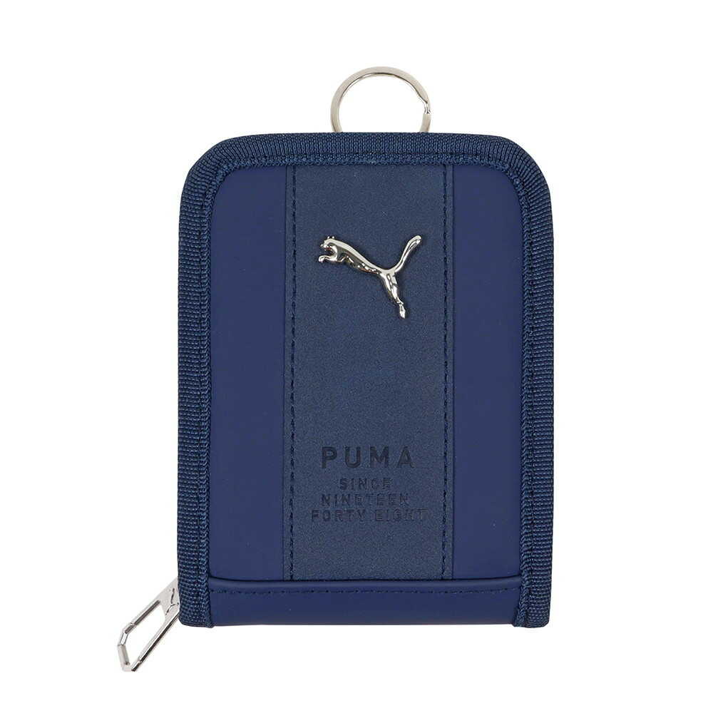 クツワ  縦型マルチウォレット ネイビー 82g