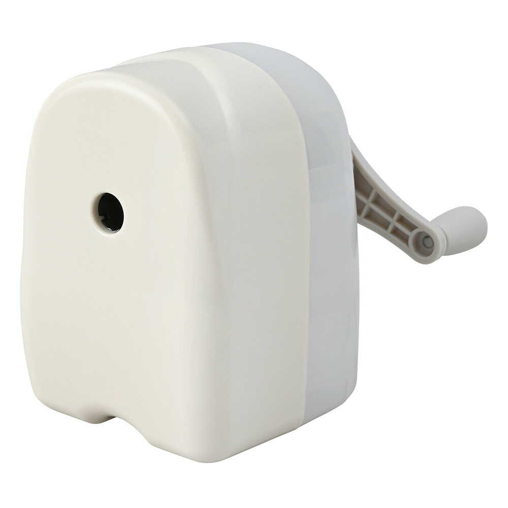 クツワ STAD 太軸と普通軸が削れる鉛筆削りドッチモ 白 280g