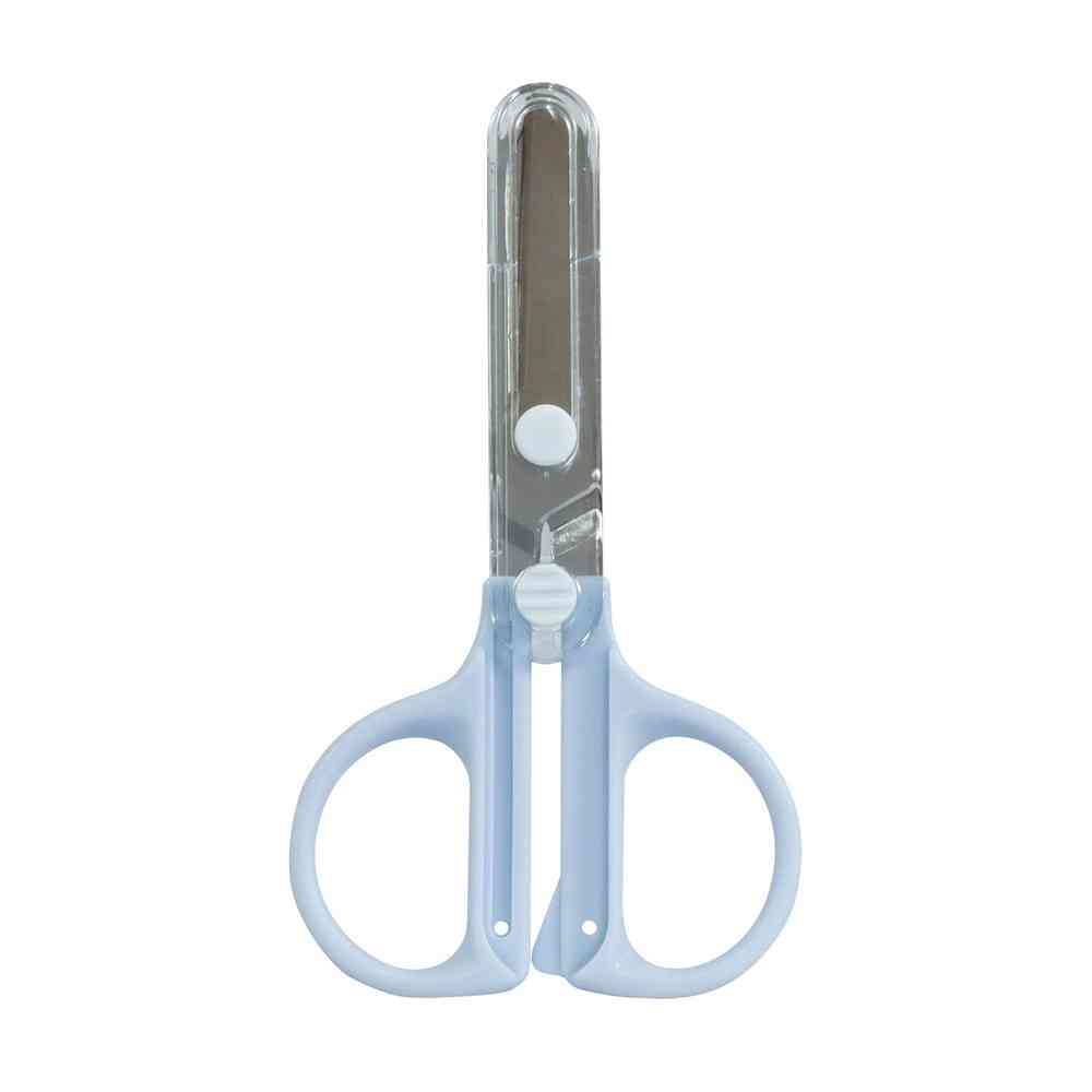 クツワ キャップ一体 コンパクトはさみ(左手用)