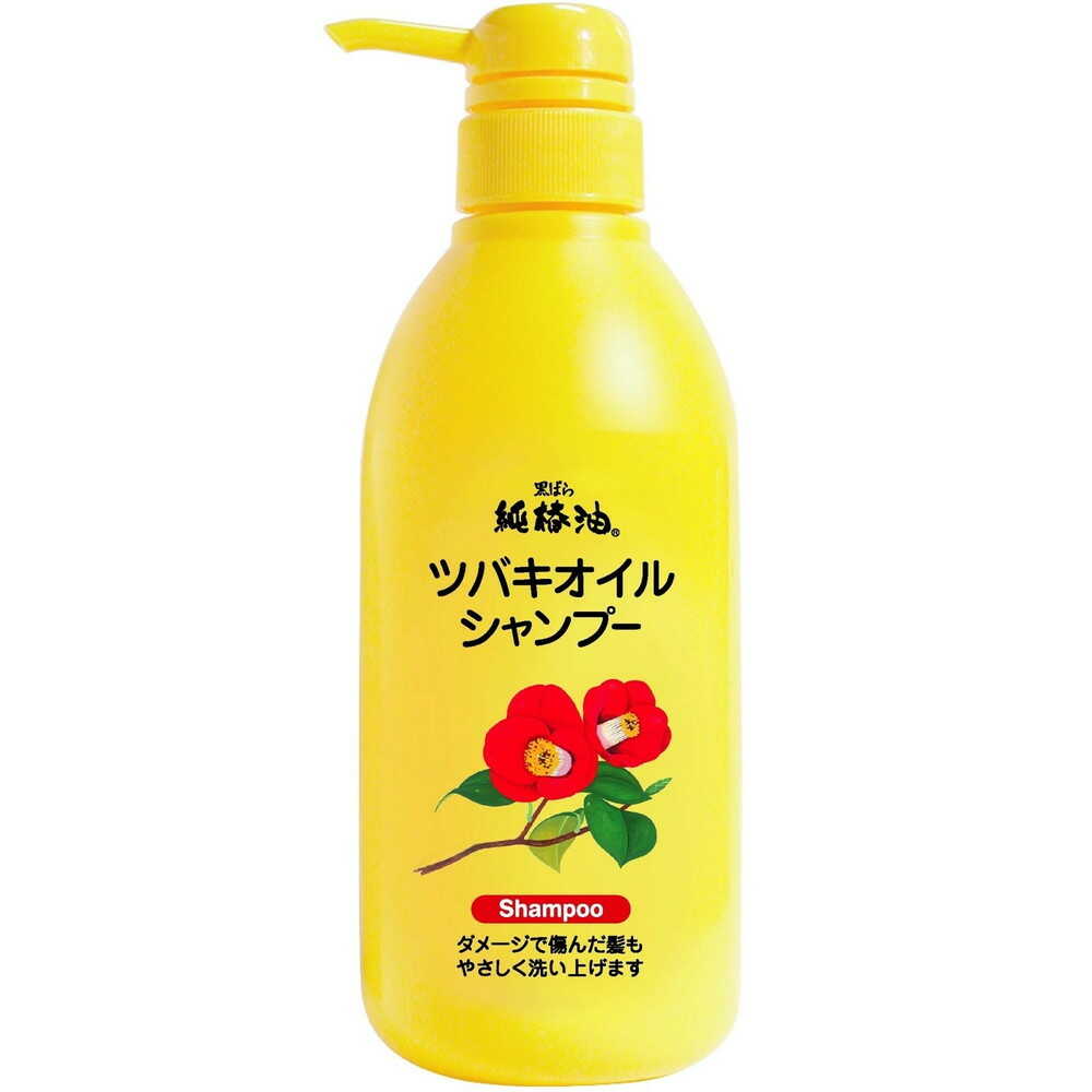 黒ばら本舗 ツバキオイル シャンプー 500ml 【2個セット】
