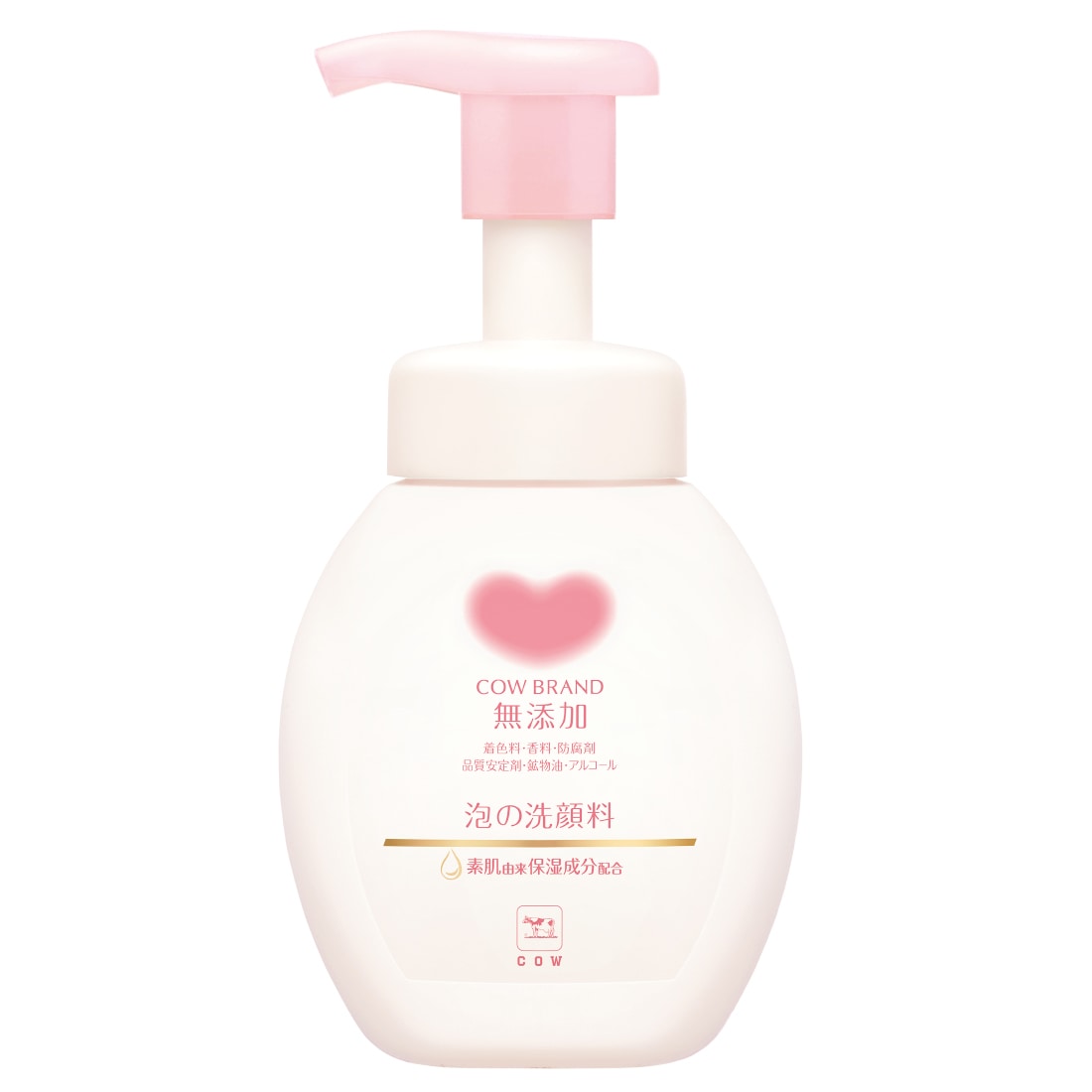 牛乳石鹸 カウブランド 無添加泡の洗顔料 ポンプ付 160ml