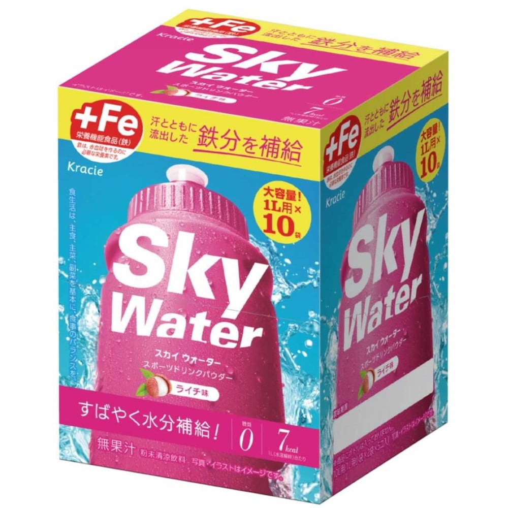 ◆クラシエ スカイウォーターライチ箱 1L用X10個【8個セット】