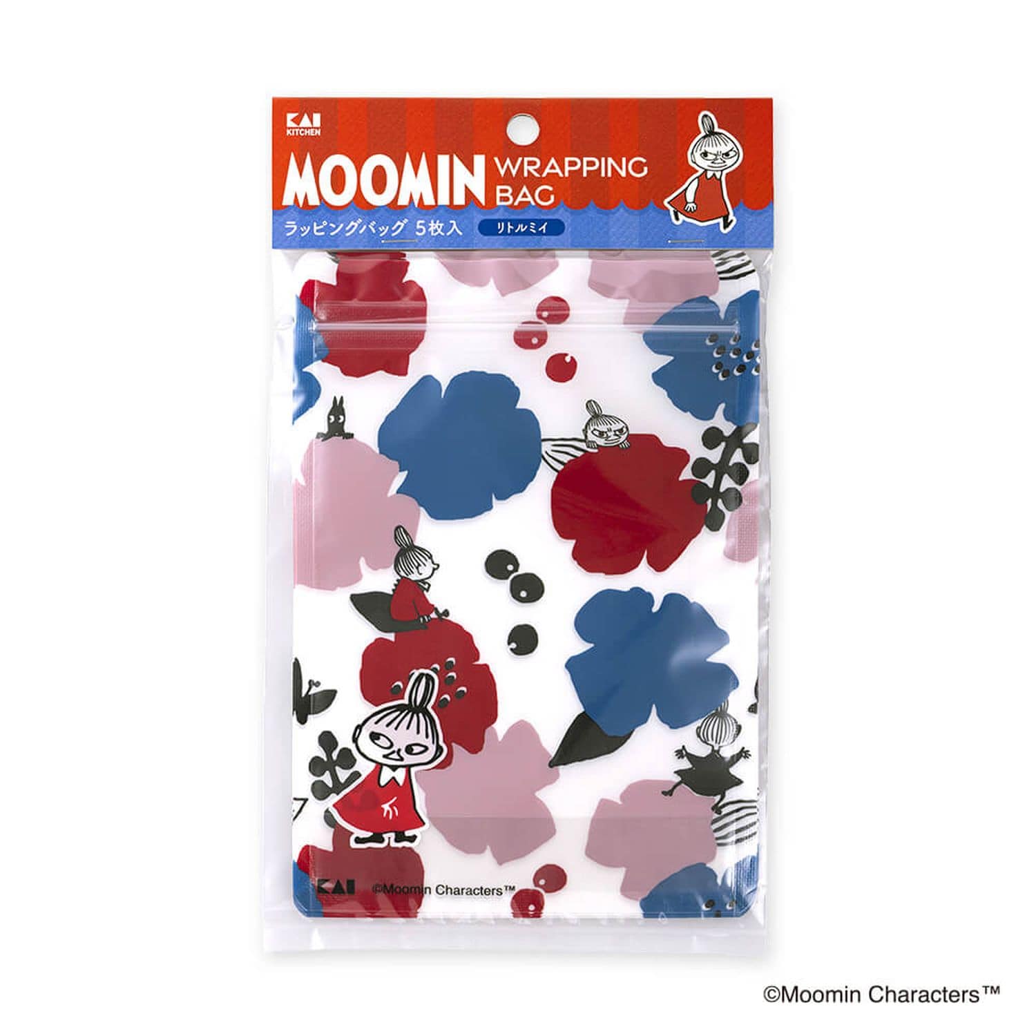 貝印 ラッピングバッグ リトルミイ DN0608