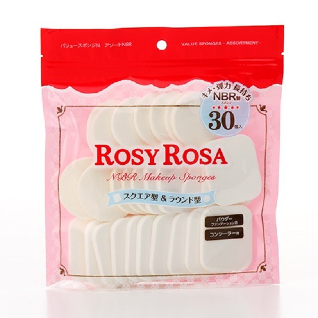 ロージーローザ バリュースポンジN アソート NBR 30P