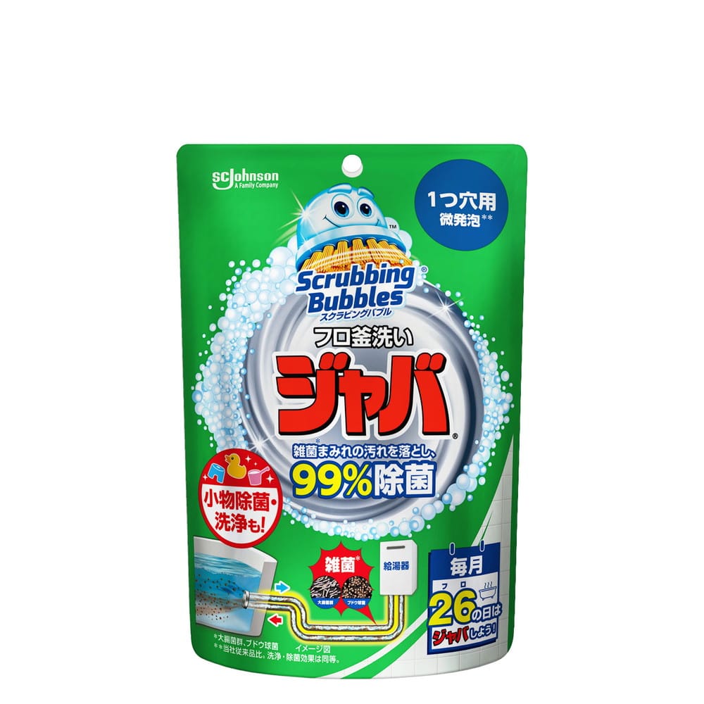 ジョンソン スクラビングバブル ジャバ 1つ穴用 160g【3個セット】