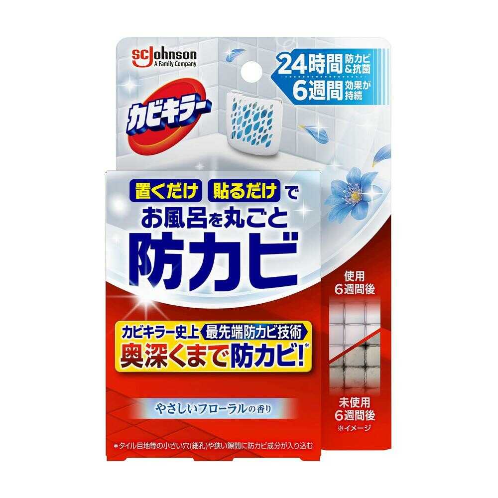 ジョンソン カビキラー 防カビジェル 本体 フローラル 8ml   【6個セット】