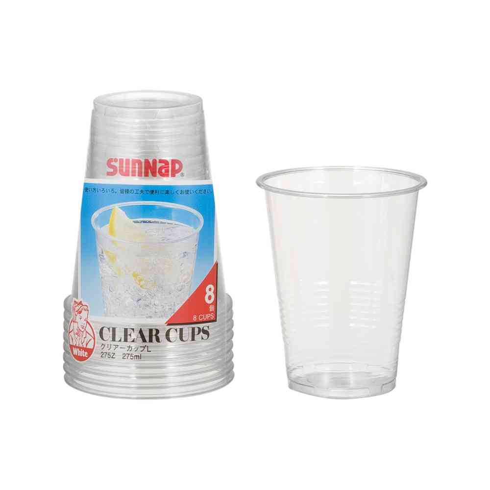 サンナップ 275Z クリアーカップL 275ml 8個
