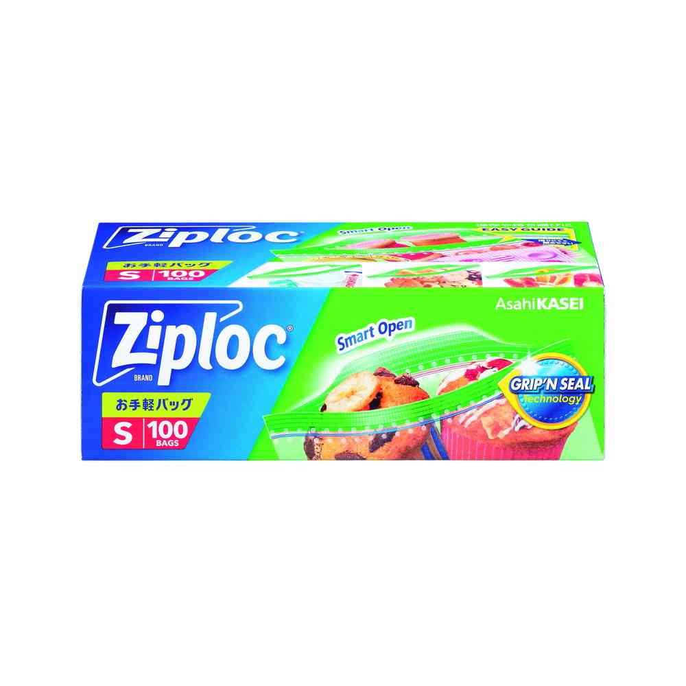 旭化成 ジップロック お手軽バッグ S 100枚